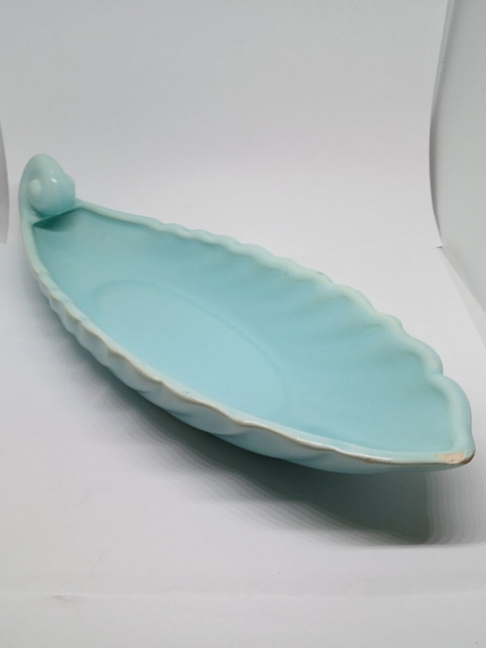 Vintage Franciscan Ware Coronado Ceramic RELISH DISH Swirl Pattern Pottery